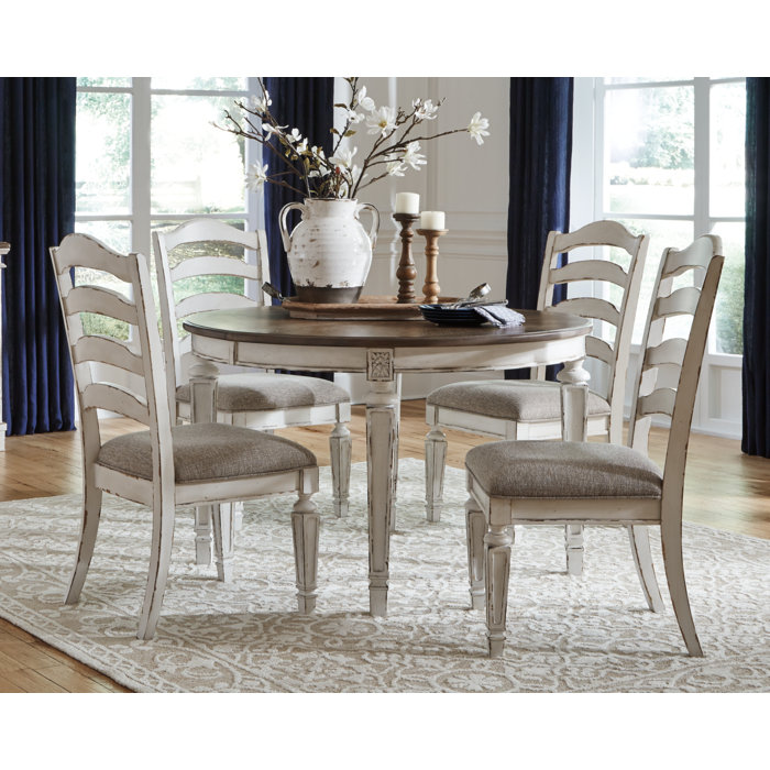 Signature Design by Ashley Realyn Extendable Dining Set & Reviews Wayfair